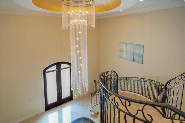 Chandelier, Interior, Recessed Lighting