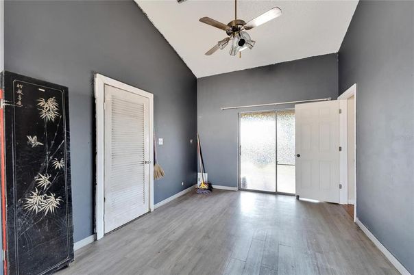 Empty room, Interior, Wood Texture Flooring