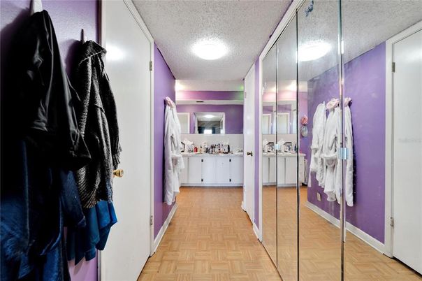 Interior, Walk-in Closets, Wood Texture Flooring