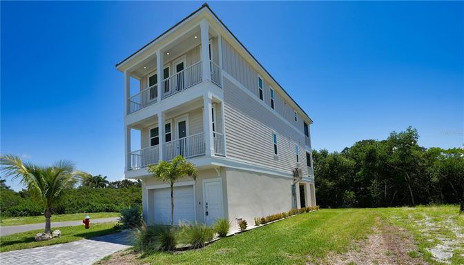 Attached, Backyard, Exterior, Facade, Farmhouse