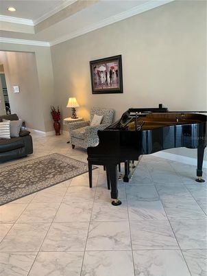 Interior, Marble, Piano, Recessed Lighting