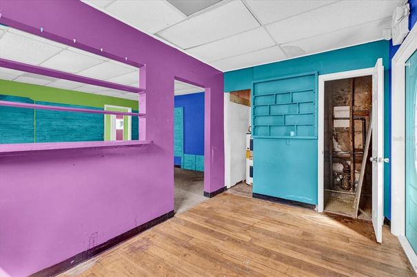 Empty room, Interior, Wood Texture Flooring