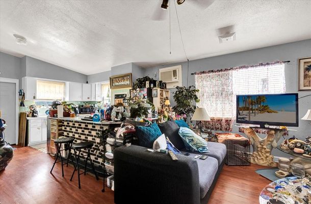 Interior, Kitchen, Living room, Wood Texture Flooring