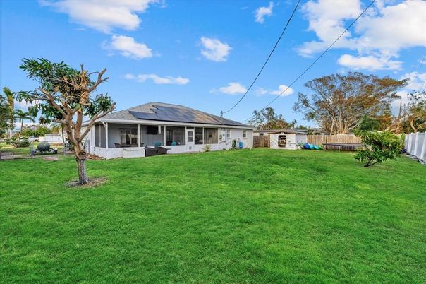 Backyard, Exterior, Solar Panels