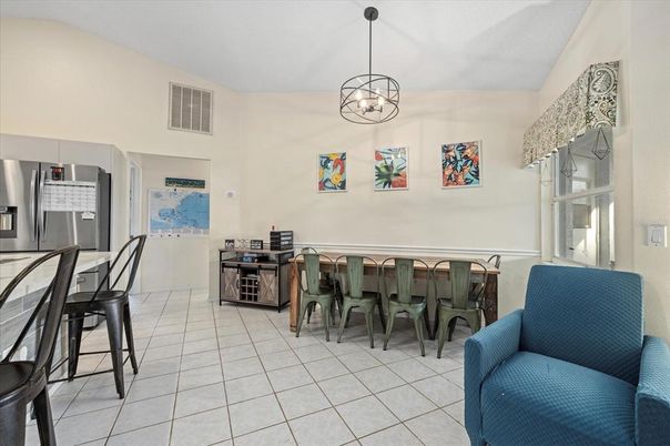Dining room, Interior, Kitchen, Pendant Lights