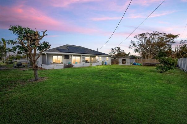 Backyard, Exterior, Solar Panels