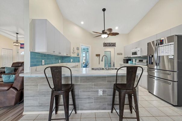 Interior, Kitchen, Recessed Lighting, Stainless Steel Appliances