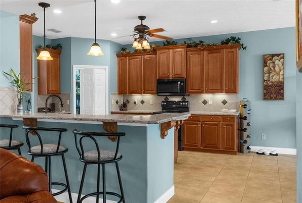 Interior, Kitchen, Pendant Lights, Recessed Lighting