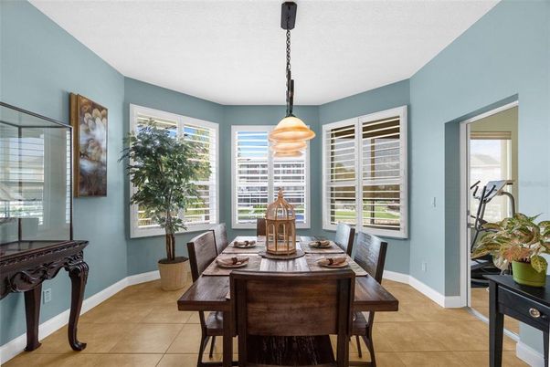Dining room, Interior, Pendant Lights