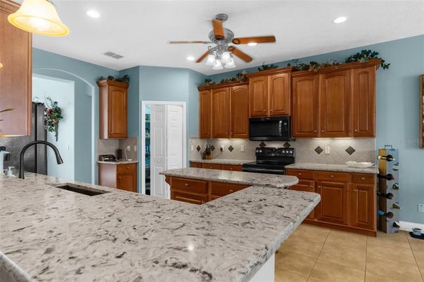 Interior, Kitchen, Recessed Lighting