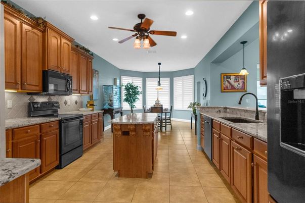 Dining room, Interior, Kitchen, Pendant Lights, Recessed Lighting