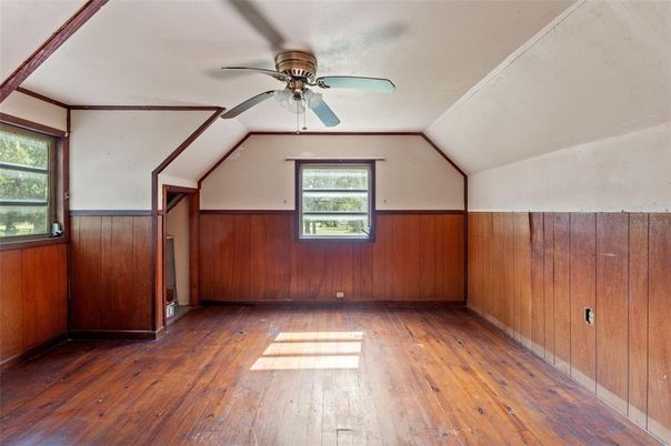Empty room, Interior, Wood Texture Flooring, Wooden Walls