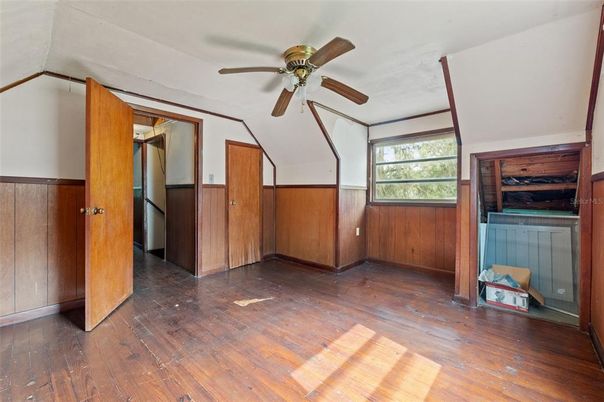Empty room, Interior, Wood Texture Flooring, Wooden Walls