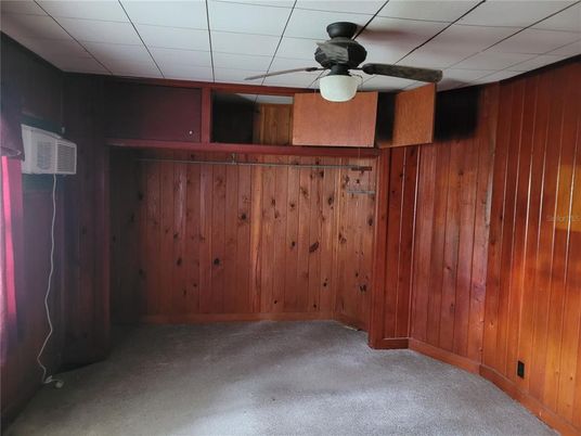 Empty room, Interior, Wooden Walls