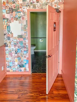 Bathroom, Interior, Wood Texture Flooring