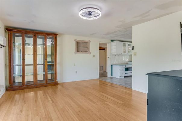 Empty room, Interior, Kitchen, Wood Texture Flooring