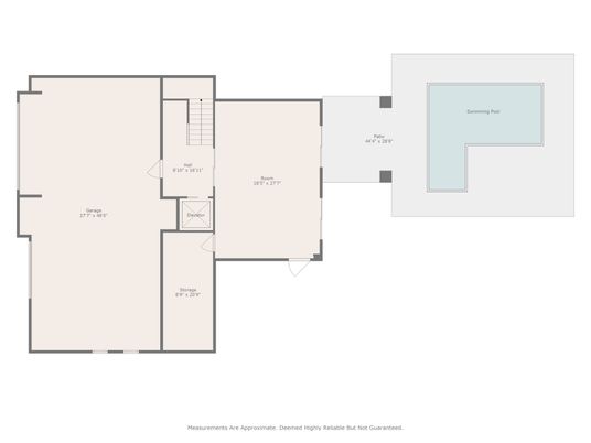 Backyard, Exterior, Facade, Mediterranean