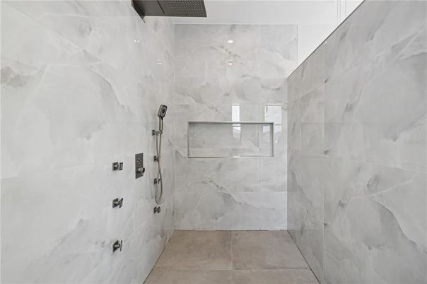 Bathroom, Interior, Marble Walls