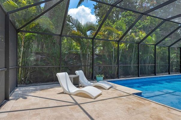 Glass Ceilings, Interior, Pool, Sun Room