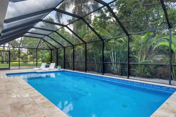 Glass Ceilings, Interior, Pool, Sun Room