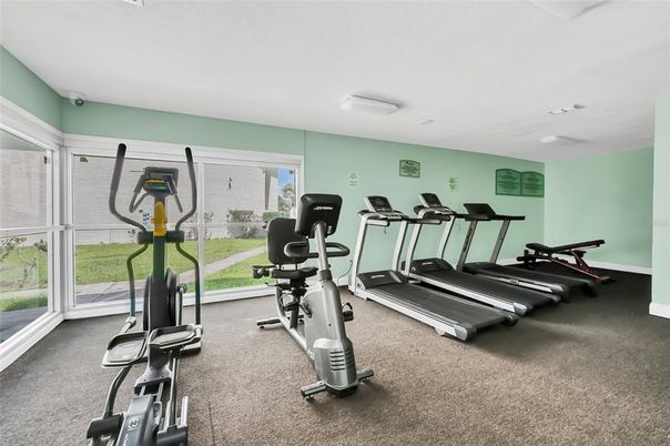 Fitness Equipment, Gym, Interior