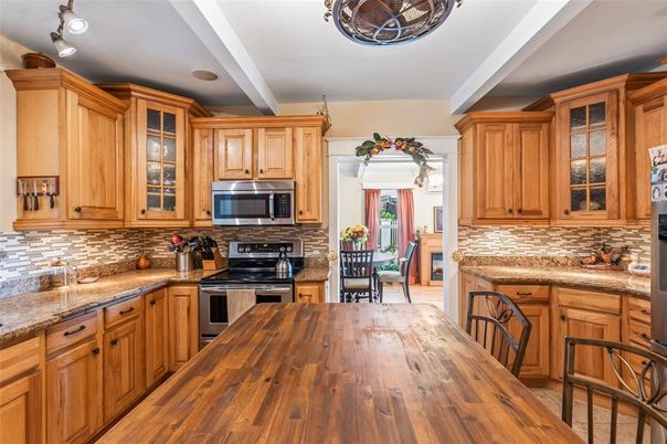 Dining room, Interior, Kitchen