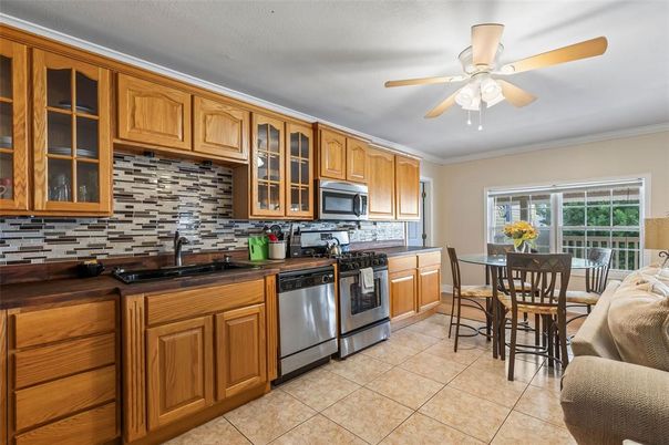 Dining room, Interior, Kitchen