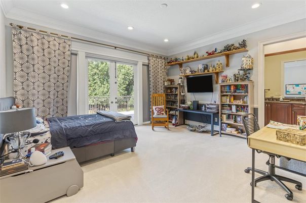 Bedroom, Home Office, Interior, Recessed Lighting