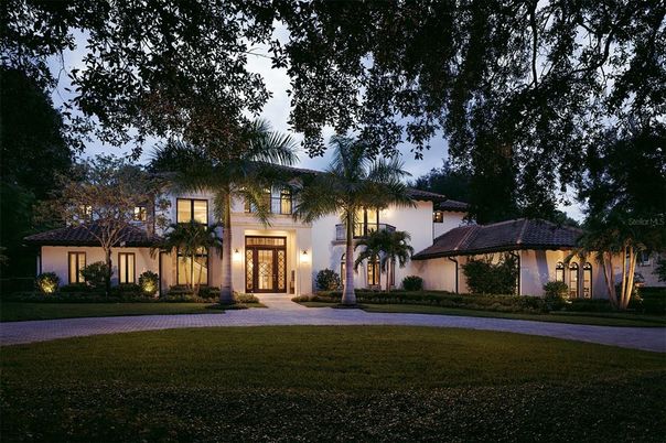 Backyard, Exterior, Facade, Mediterranean