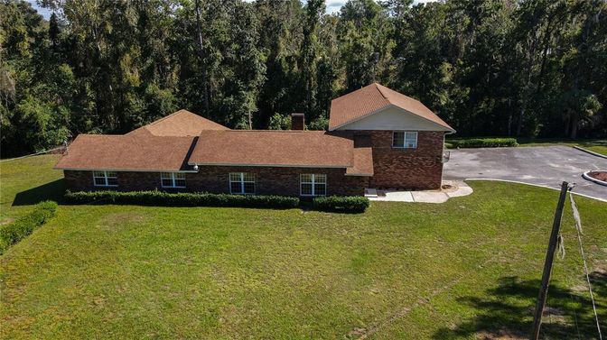 Backyard, Exterior, Facade, Brick Facade, None