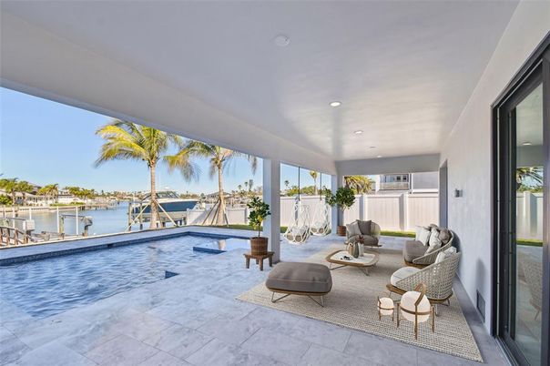 Exterior, Pool, Recessed Lighting, Water