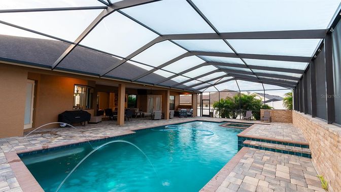 Glass Ceilings, Interior, Pool, Sun Room