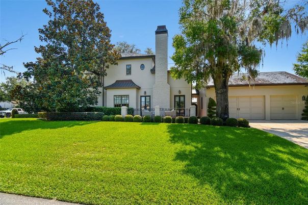 Attached, Backyard, Exterior, Facade, French Provincial