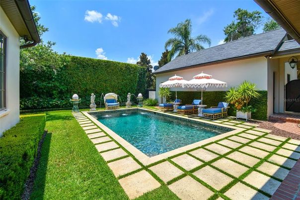 Backyard, Exterior, Pool