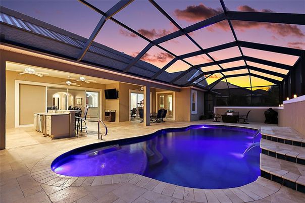 Glass Ceilings, Interior, Pool, Sun Room