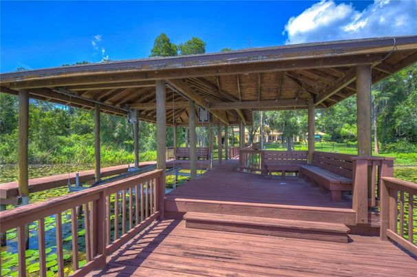 Exterior, Wood Texture Flooring