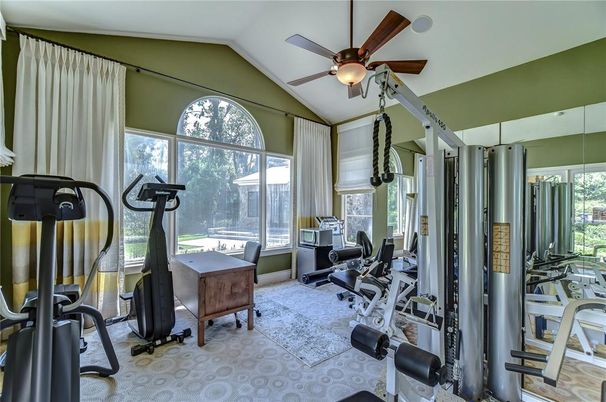 Fitness Equipment, Gym, Interior
