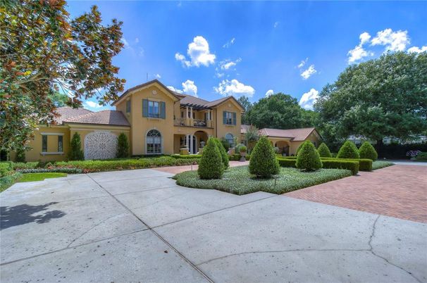 Backyard, Exterior, Facade, Mediterranean