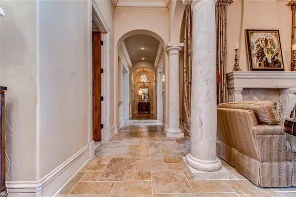 Fireplace, Interior, Recessed Lighting