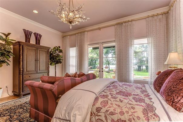 Bedroom, Interior, Pendant Lights, Recessed Lighting