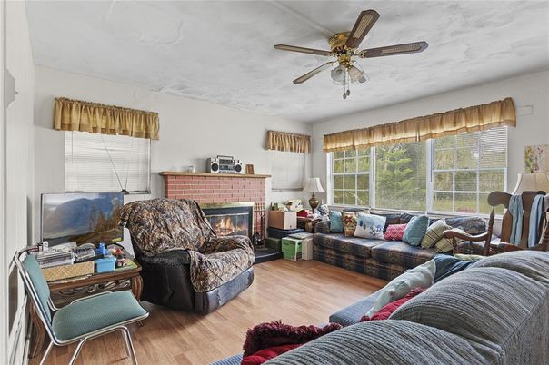 Fireplace, Interior, Living room, Wood Texture Flooring