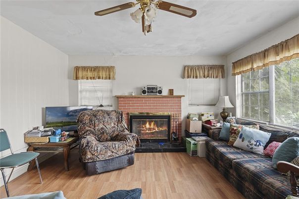 Fireplace, Interior, Living room, Wood Texture Flooring