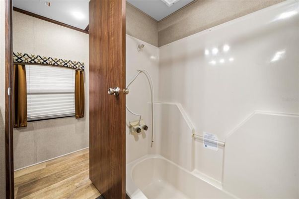 Bathroom, Interior, Wood Texture Flooring