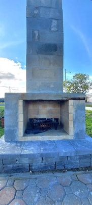 Exterior, Fireplace