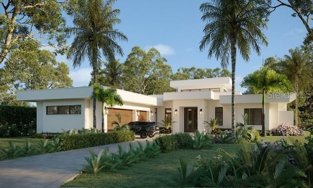 Backyard, Exterior, Facade, Modern