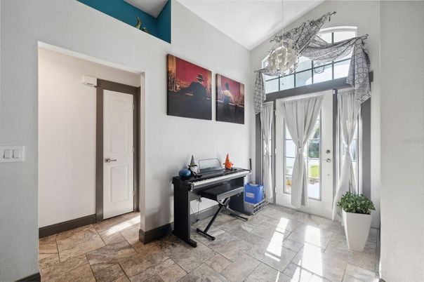 Interior, Pendant Lights, Piano