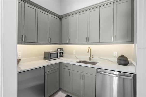 Interior, Kitchen, Stainless Steel Appliances
