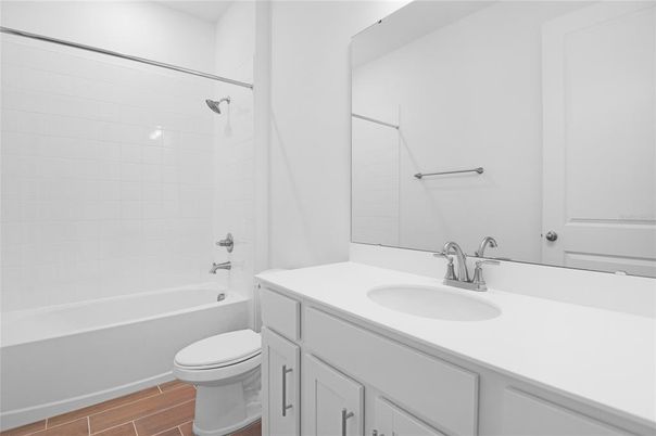 Bathroom, Interior, Wood Texture Flooring