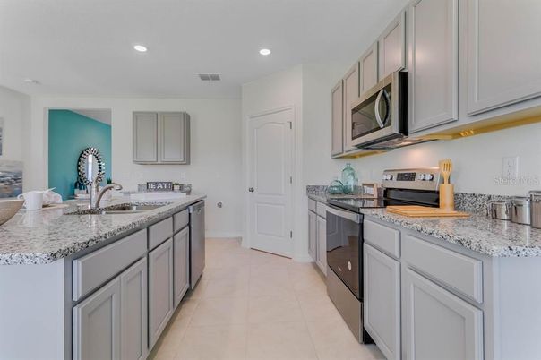 Interior, Kitchen, Recessed Lighting