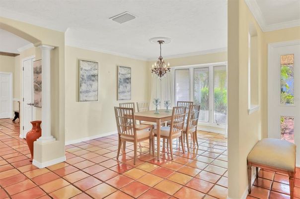 Chandelier, Dining room, Interior